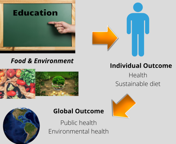 Individual actions collectively play a significant role in sustainable global outcome